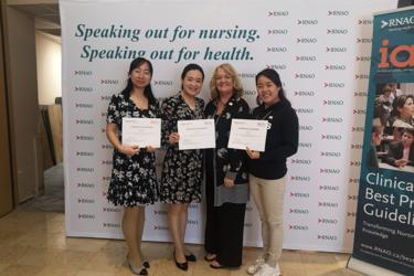Nursing Team of LZUSH Attending Best Practice Guidelines Clinical Summer Institute in Canada