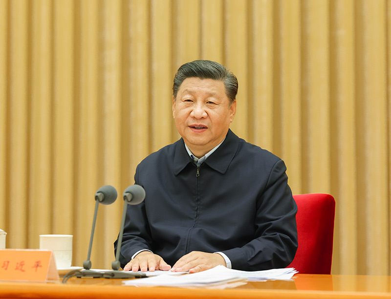 12月3日至4日,全国宗教工作会议在北京召开。中共中央总书记、国家主席、中央军委主席习近平出席会议并发表重要讲话。新华社记者 丁海涛 摄